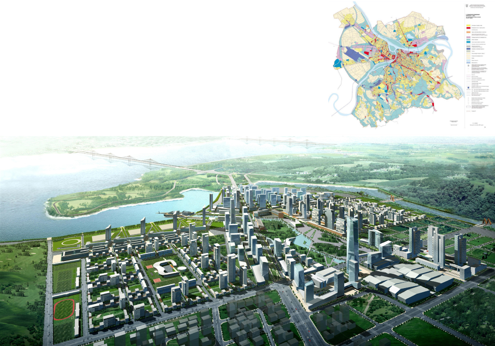 All Seing Eye of an urban planner, Songdo City